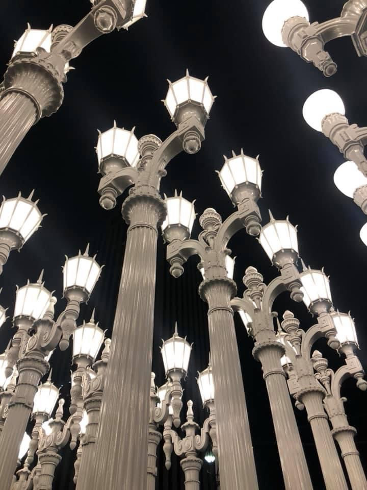 Lamplight installation in Los Angeles 
