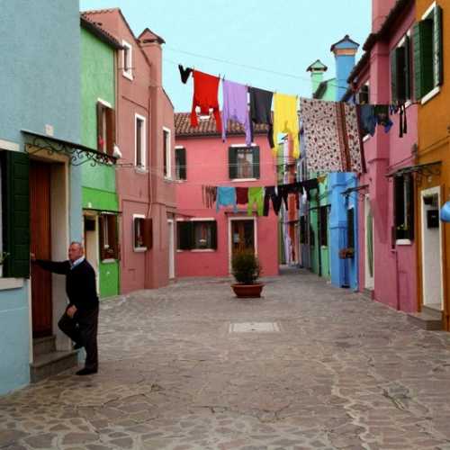 Waschtag in Burano
