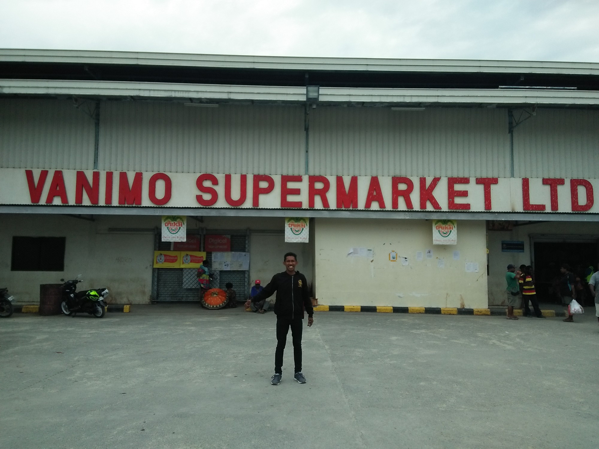 This picture taken out of Vanimo supermarket in Capital of West Sepik Province on Papua New Nugini 