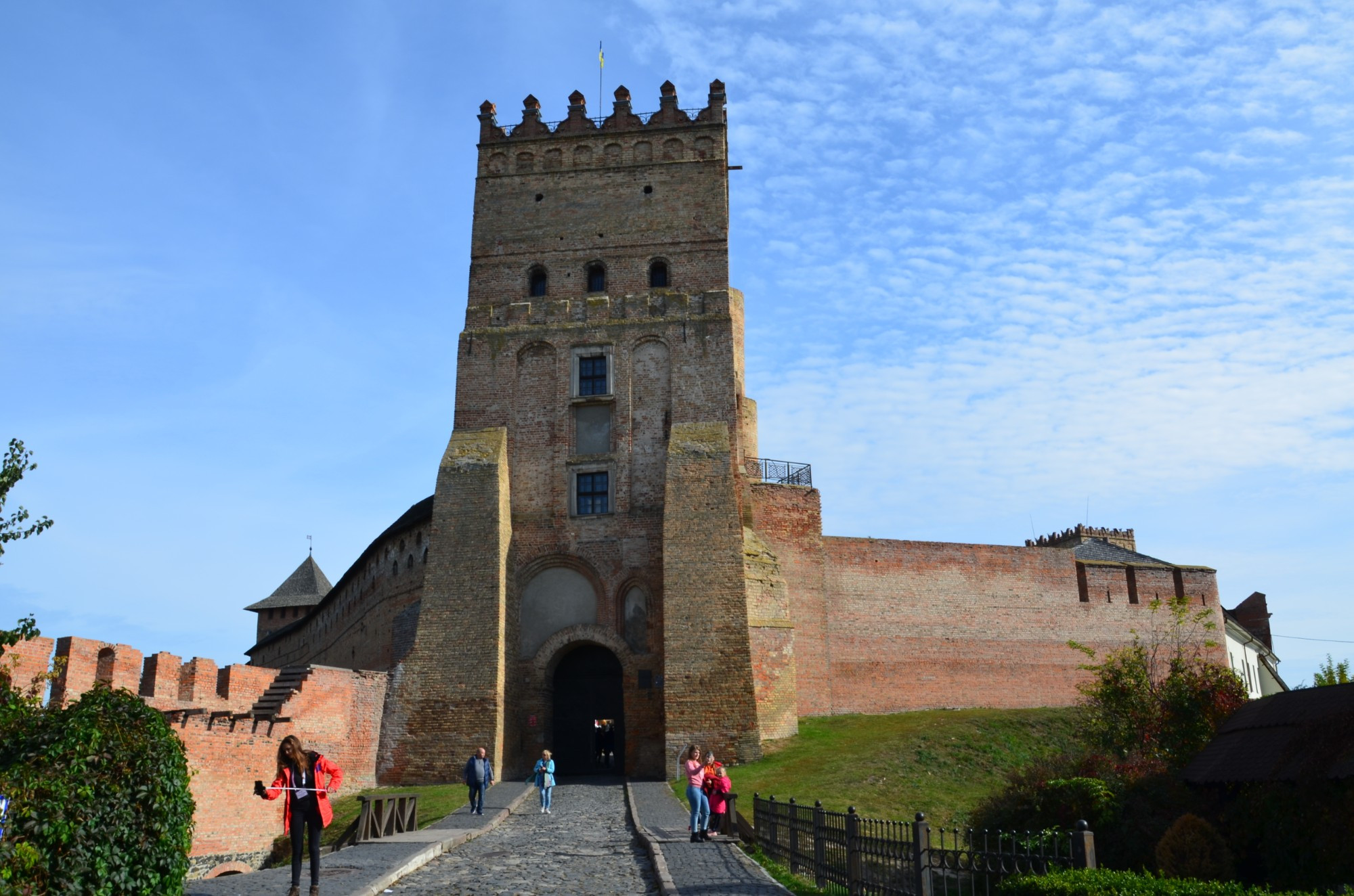 Entrance tower of Lutsk Castle