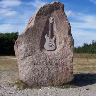 Jimi Hendrix Memorial Stone photo