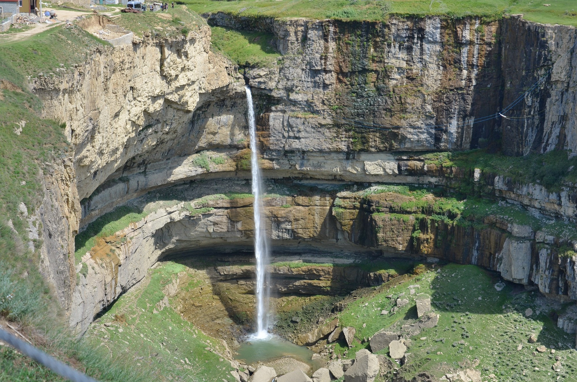Хунзах отдел. Хунзах Матлас. Хунзах водопад Тобот. Хунзахский водопад. Хунзахский каньон.
