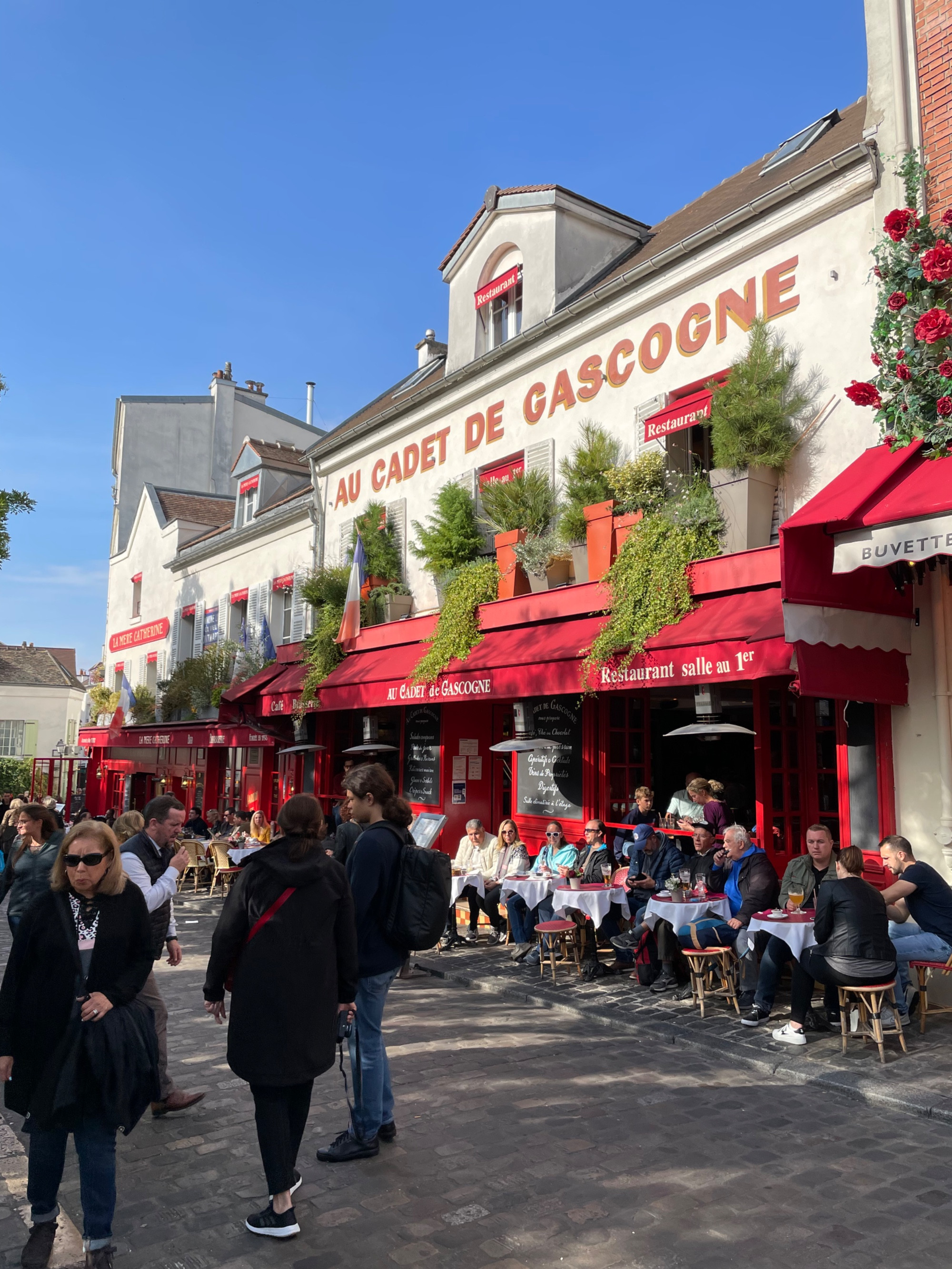 Restaurant à La Place du Tertre-Paris