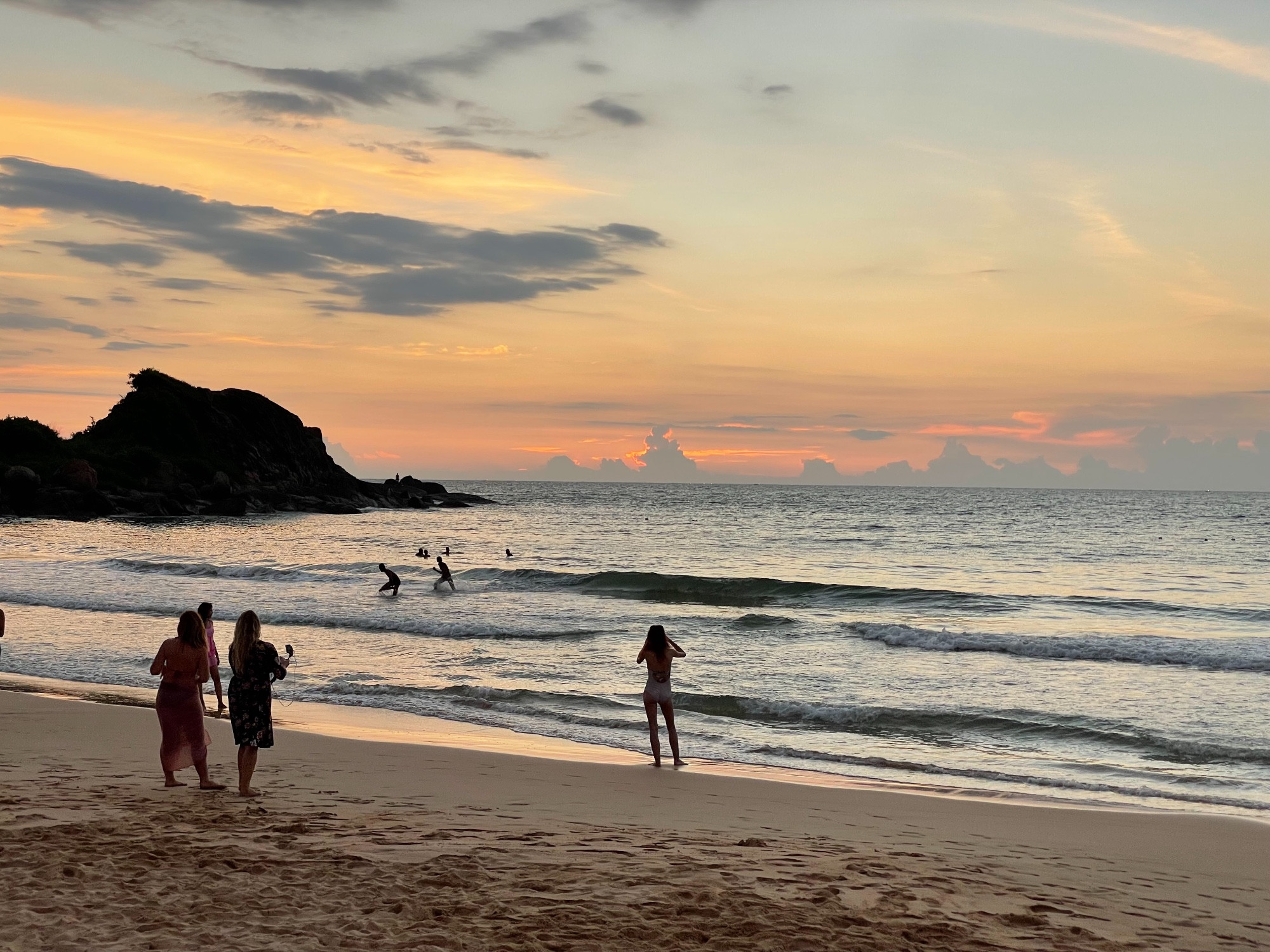 Sunset, Singawa Beach