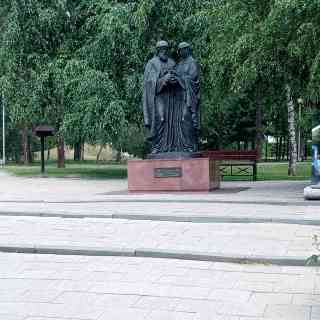 Monument of Saint Peter and Fevronia photo