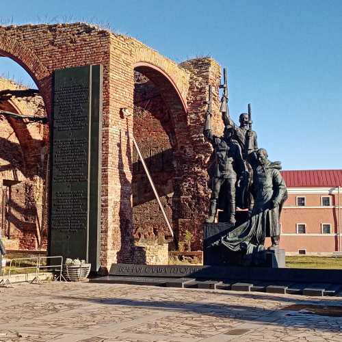 Memorial to the defender of the Island during the Great Patriotic War photo