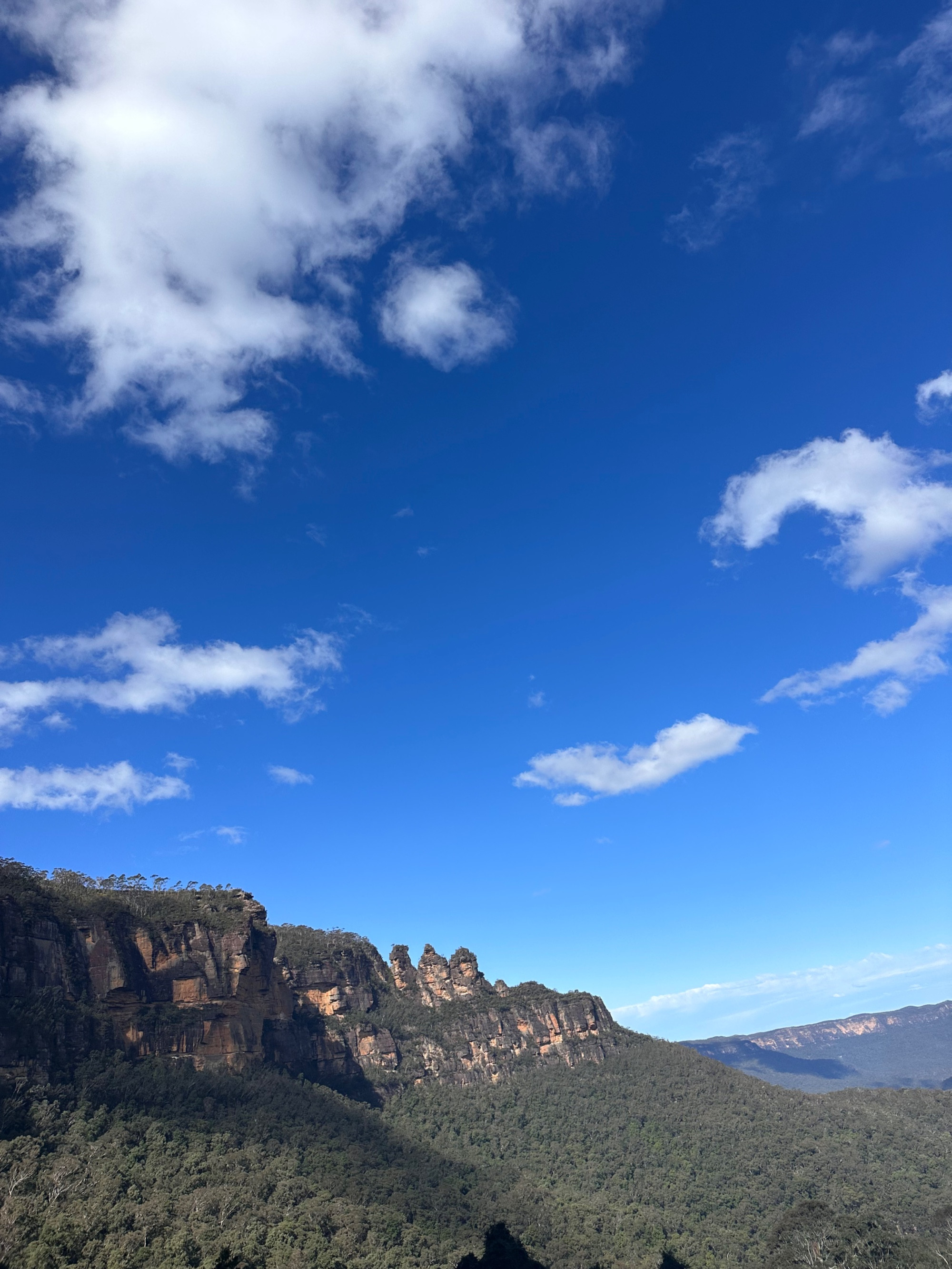 blue mountain national park with the Three sisters <br/>
