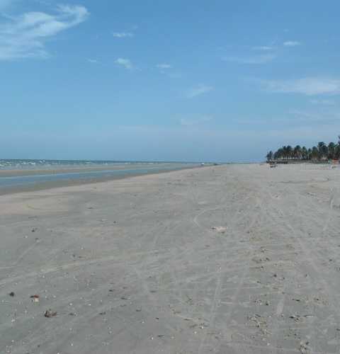 Praia deserta