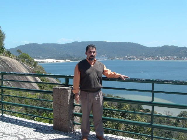 Lagoa da Conceição vista do morro.
