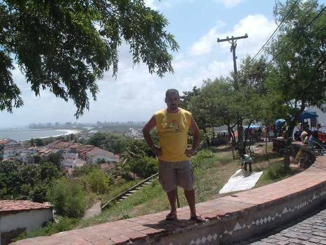 Vista de Recife do mirante de Olinda