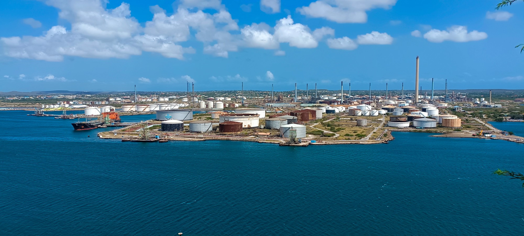 Oil Refinery, Netherlands Antilles