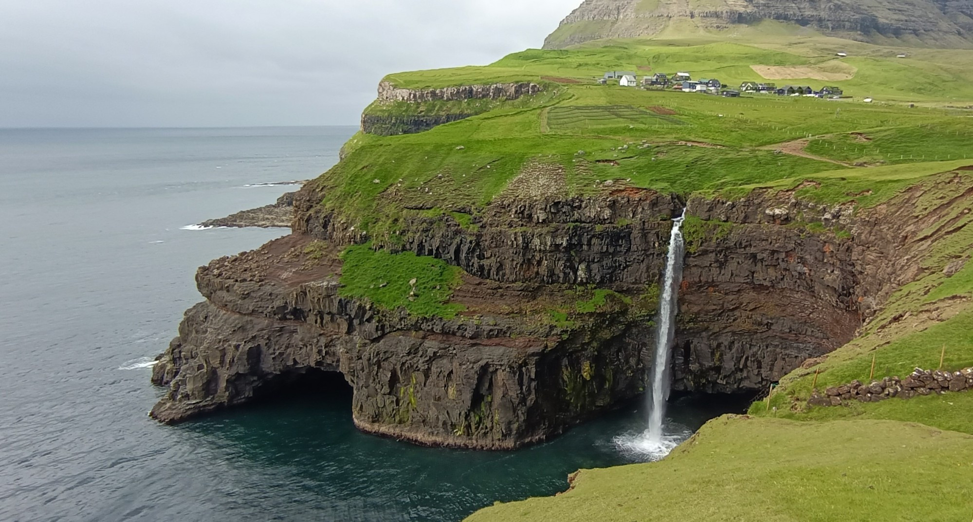 Múlafossur Waterfall, Faroe Islands