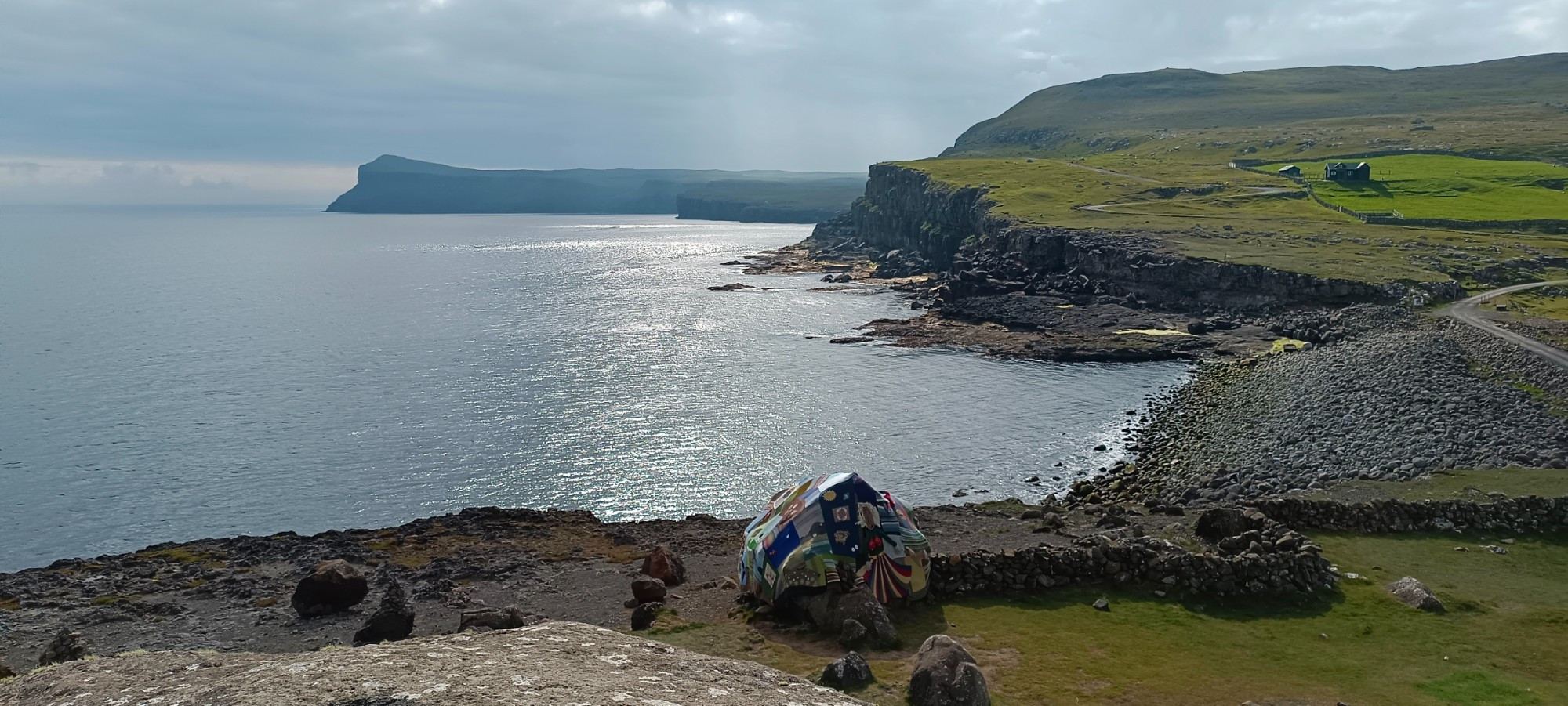 Eldgos rock formations, Faroe Islands