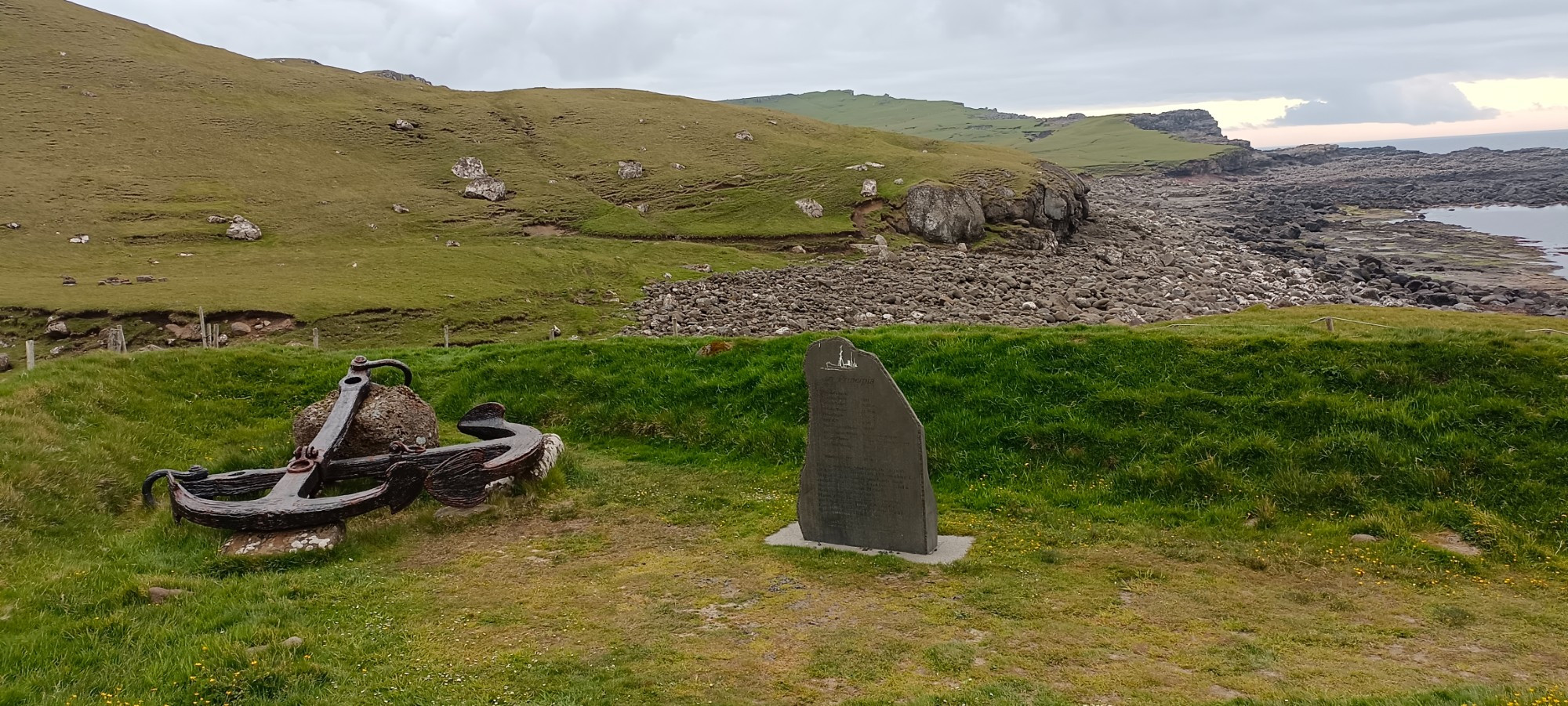 Ship capsize memorial, Faroe Islands