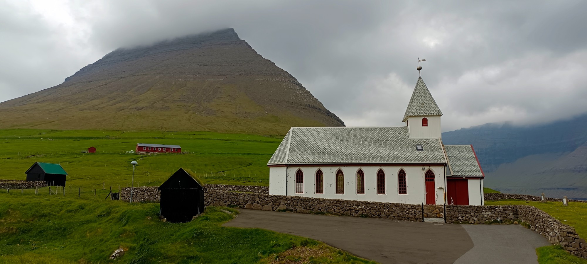 Vidareidi Church, Фарерские о-ва