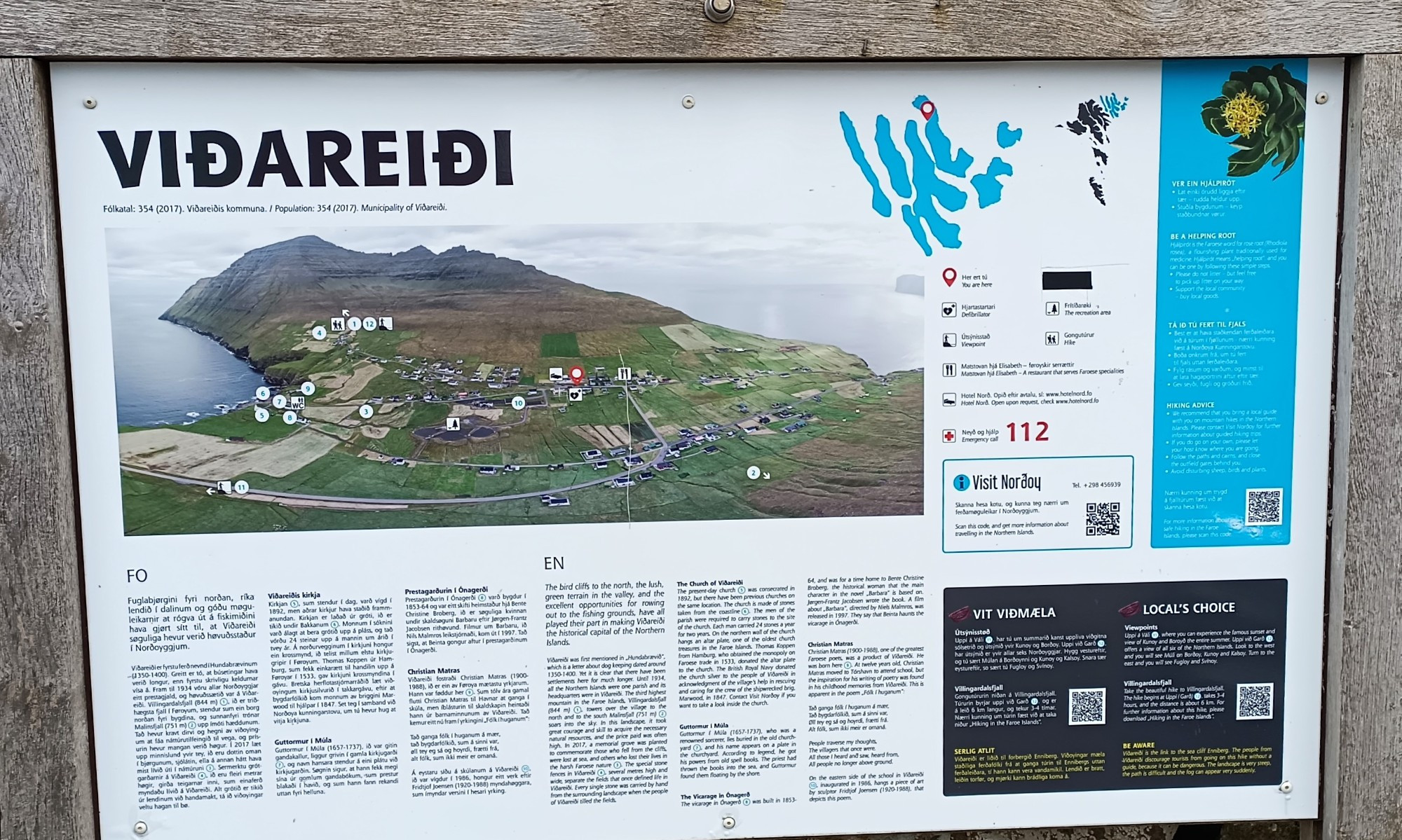 Vidareidi, Faroe Islands