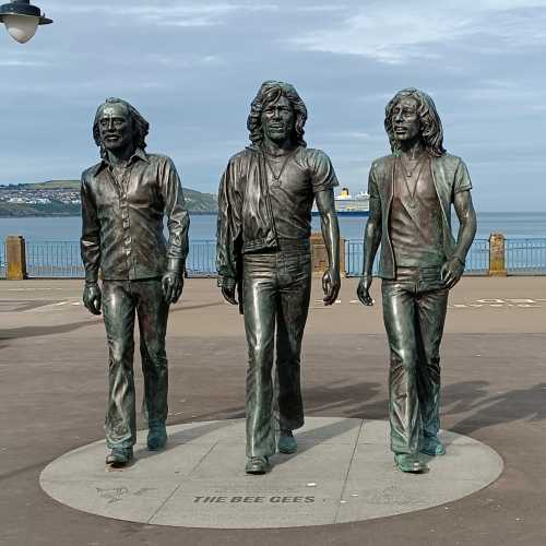 The Bee Gees statues, Isle of Man