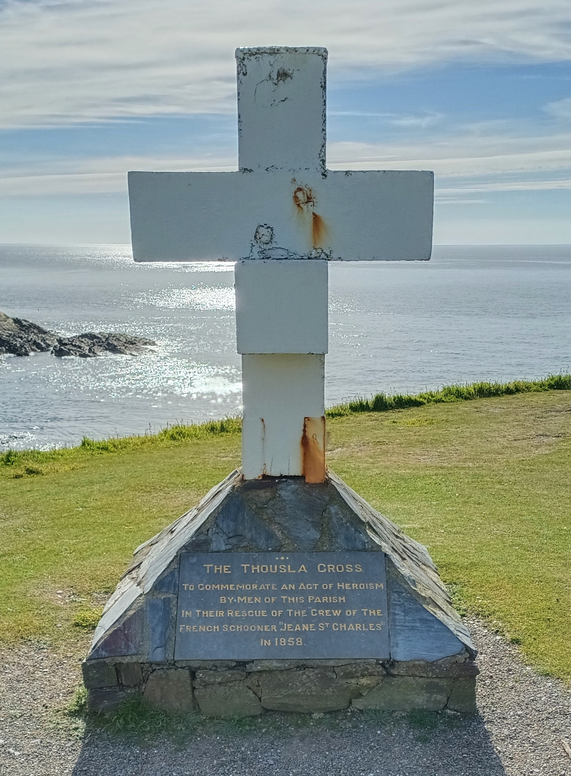 Thousla Cross, Isle of Man