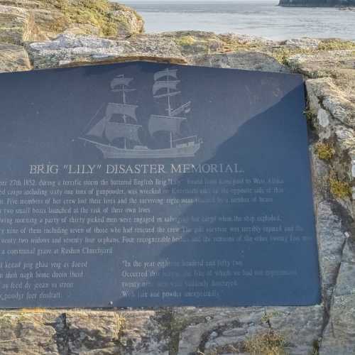 Brig Lyli Memorial, Isle of Man