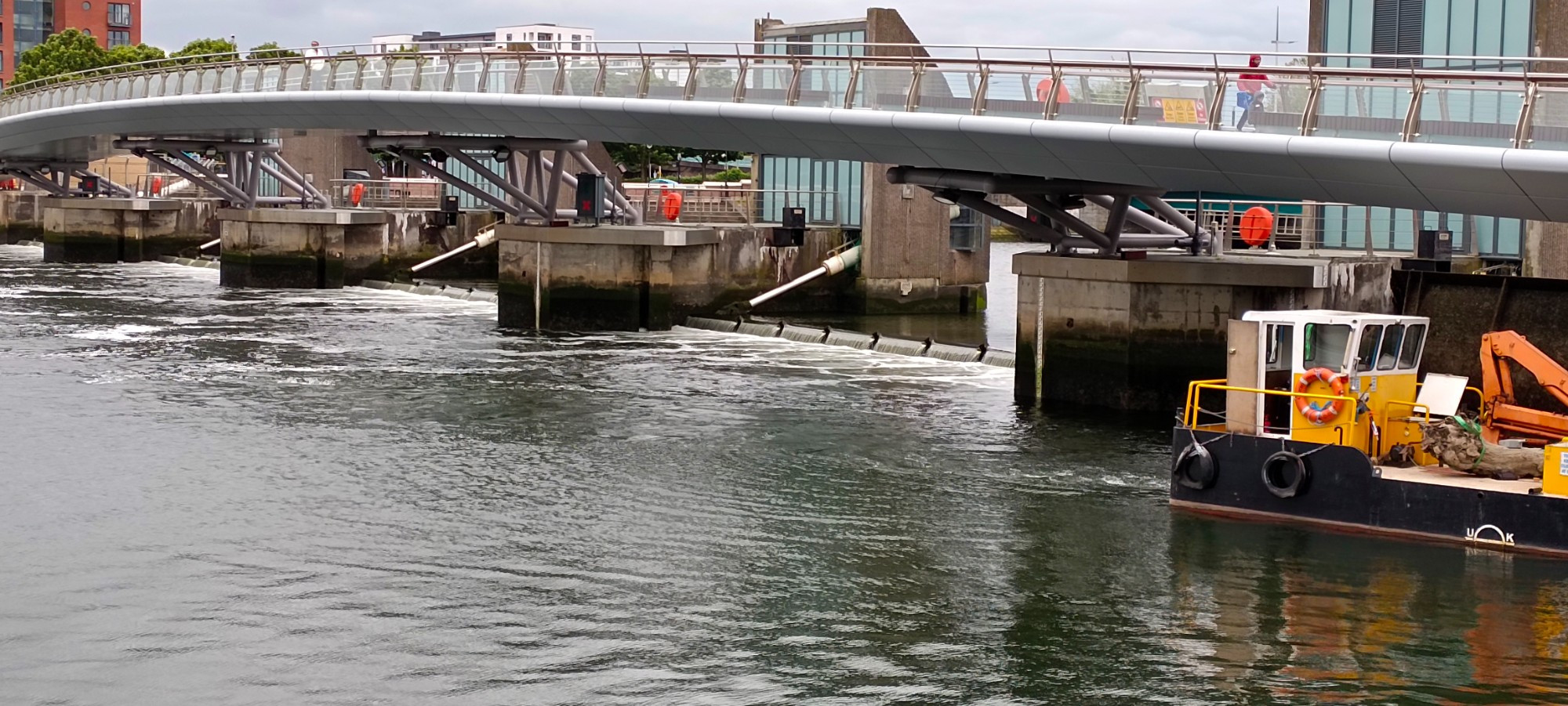 Lagan Weir Footbridge, Великобритания