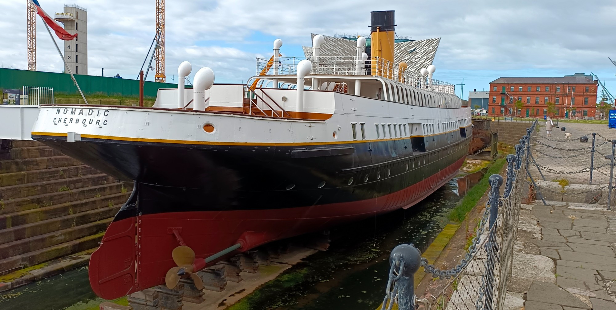 SS Nomadic, Великобритания