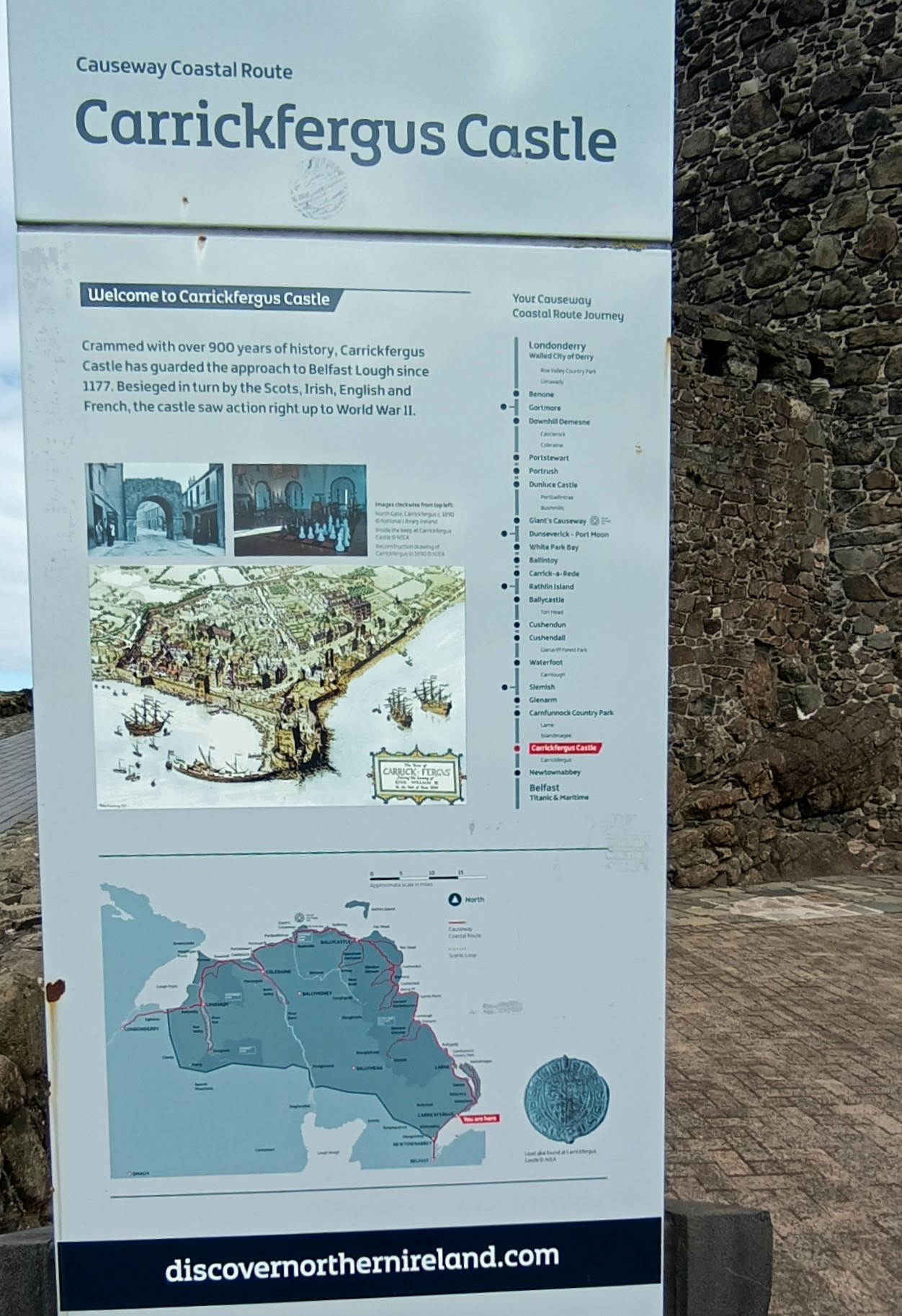 Carrikfergus Castle, United Kingdom