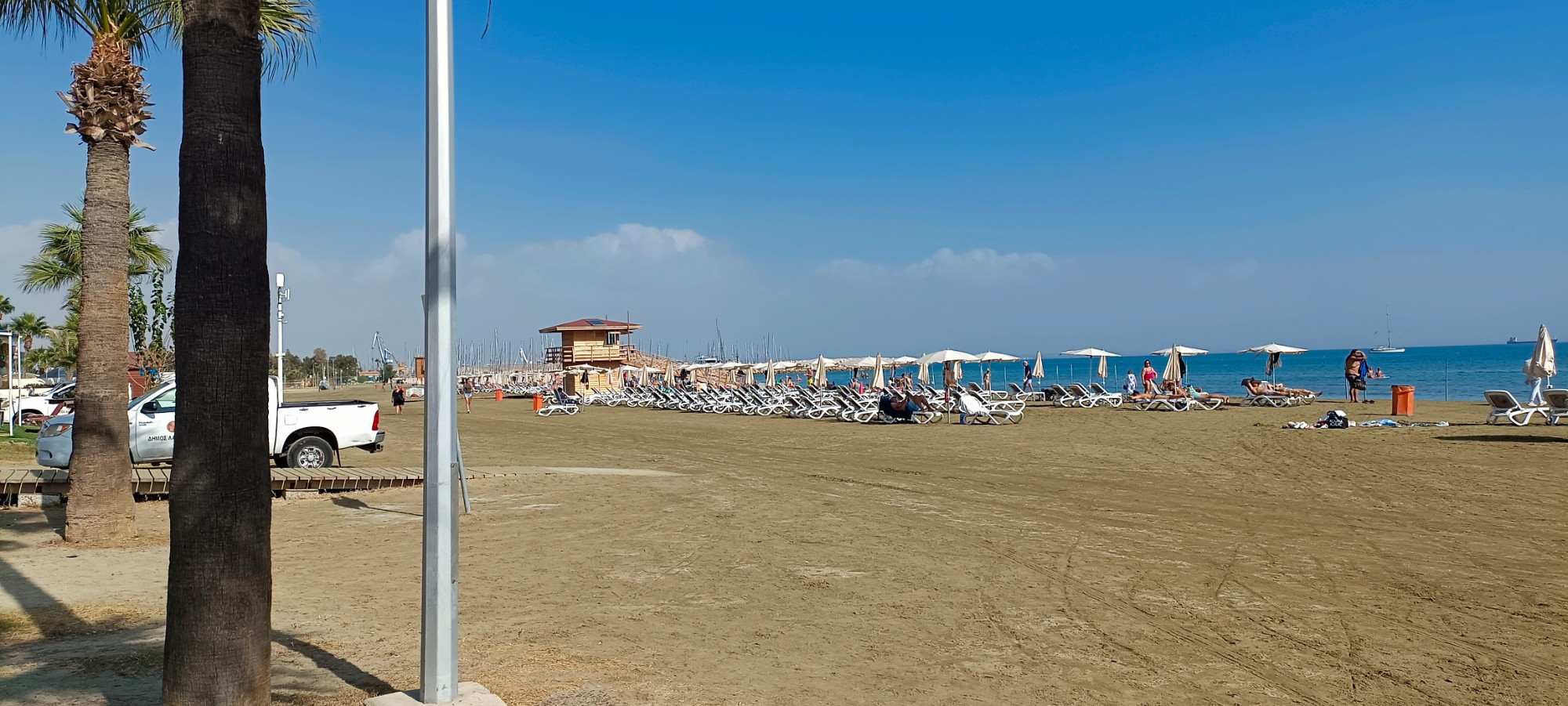 Larnaca Beach, Cyprus