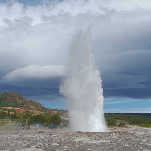 Strokkur Geyser, Исландия