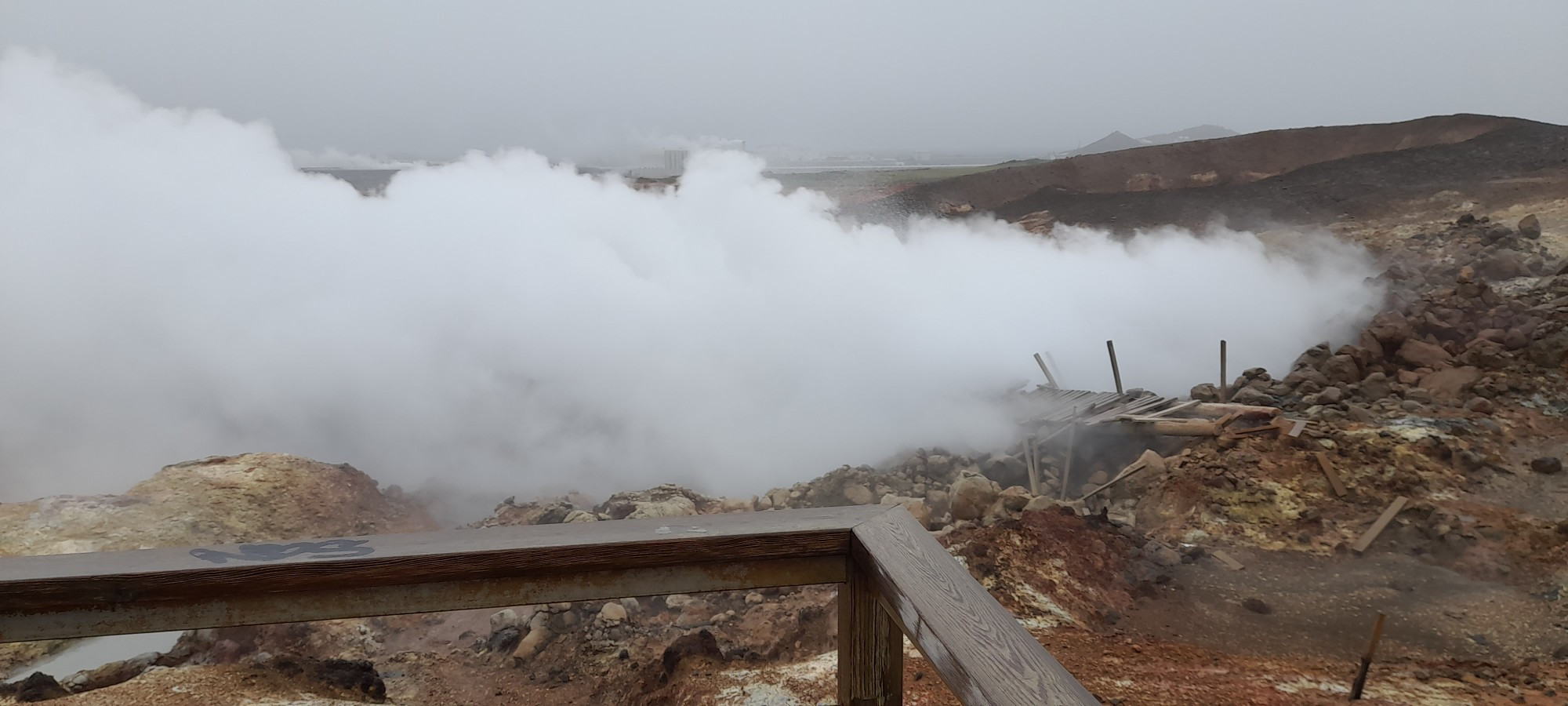 Gunnuhver - fumarole, Iceland