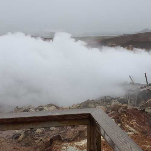 Gunnuhver - fumarole, Iceland