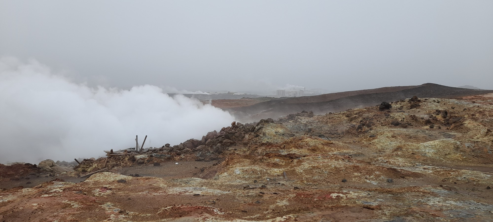 Gunnuhver - fumarole, Iceland