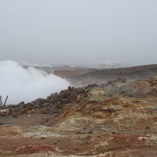 Gunnuhver - fumarole, Iceland