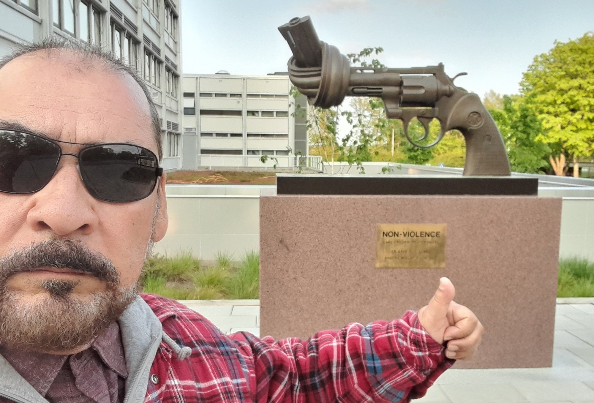 Non-Violence Monument, Finland