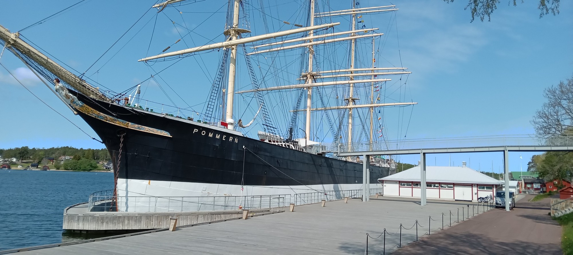 Museum ship Pommern, Финляндия