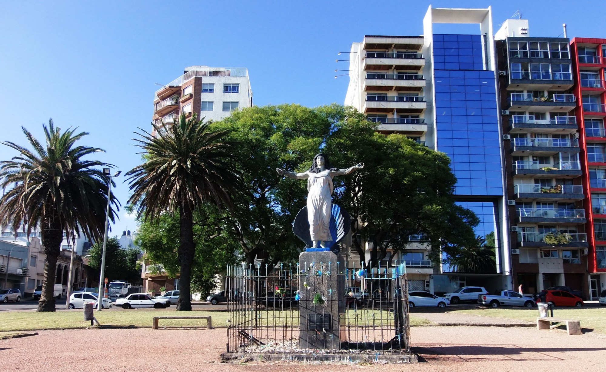 Estatua Iemanja, Uruguay