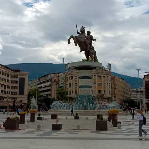 Monument to Alexander III of Macedonia, Северная Македония