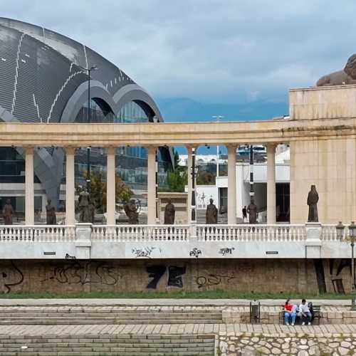 Independent Macedonia Colonnade, North Macedonia