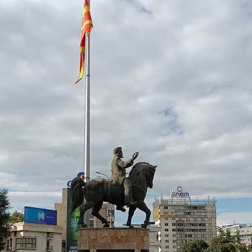 Monument to Nikola Karev, North Macedonia