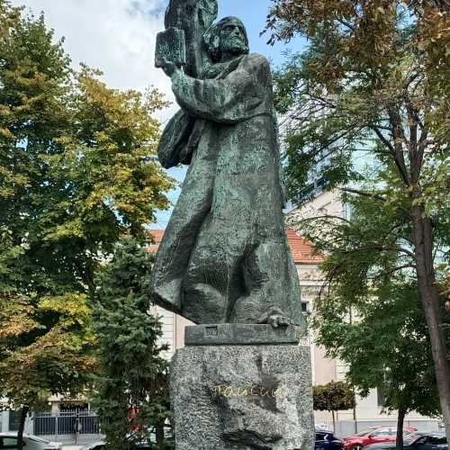 Paisii Hilendarski's statue, Bulgaria