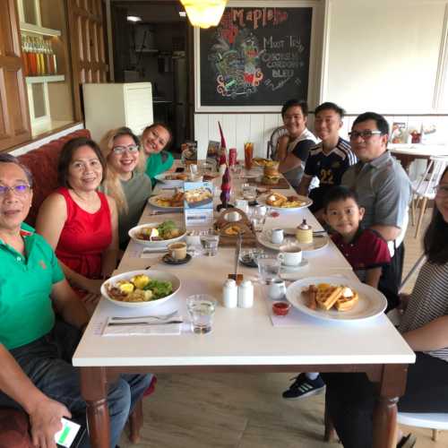 Dinner with fambam, Manila 2015