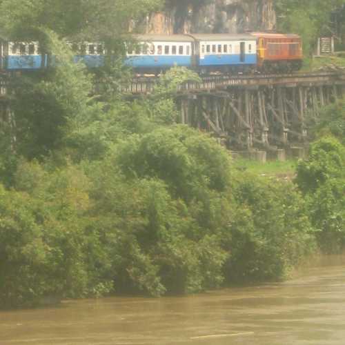 Death Railway viaduct, Таиланд