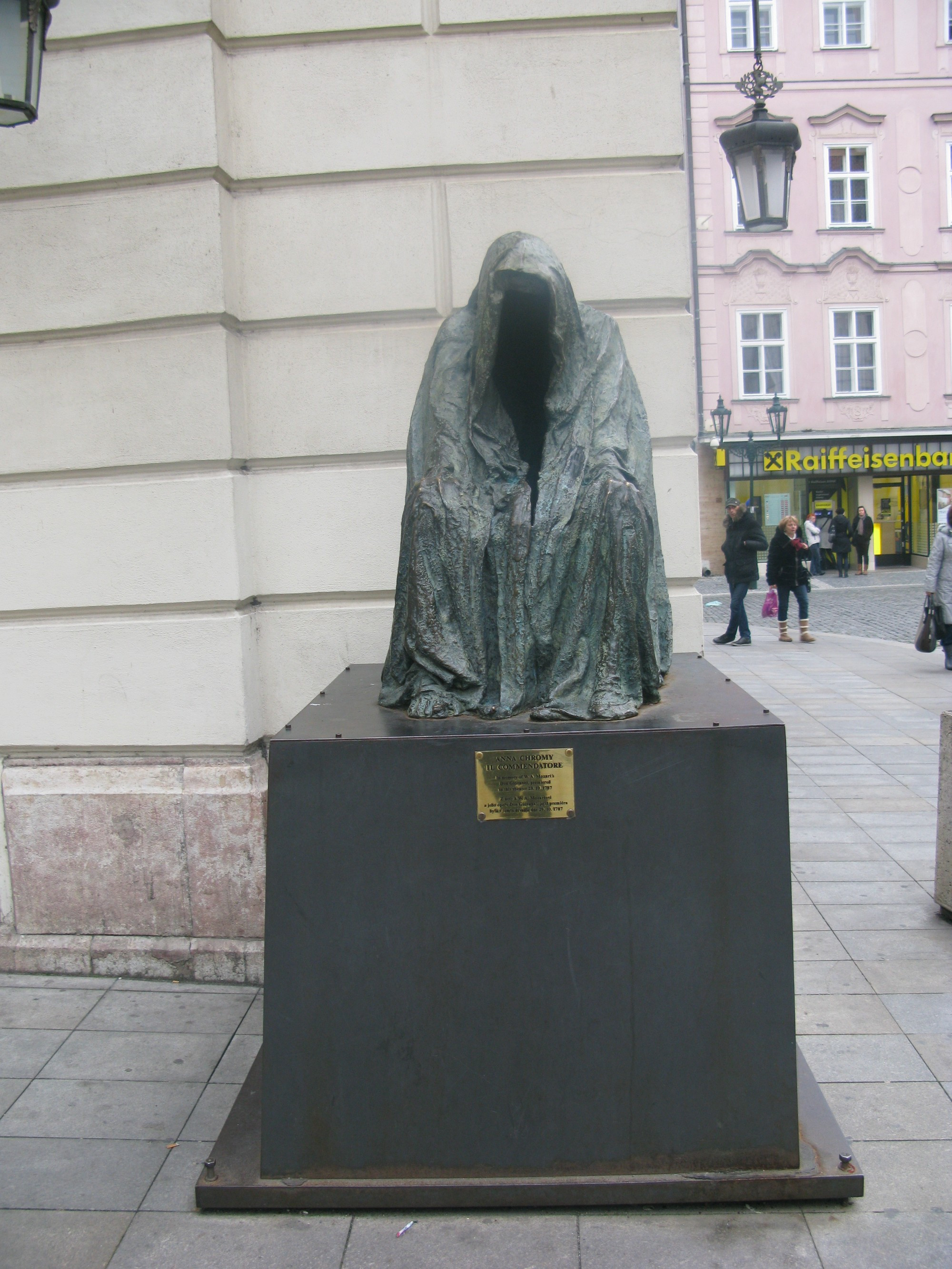 Statue of Mozart's Don Giovanni, Czech Republic