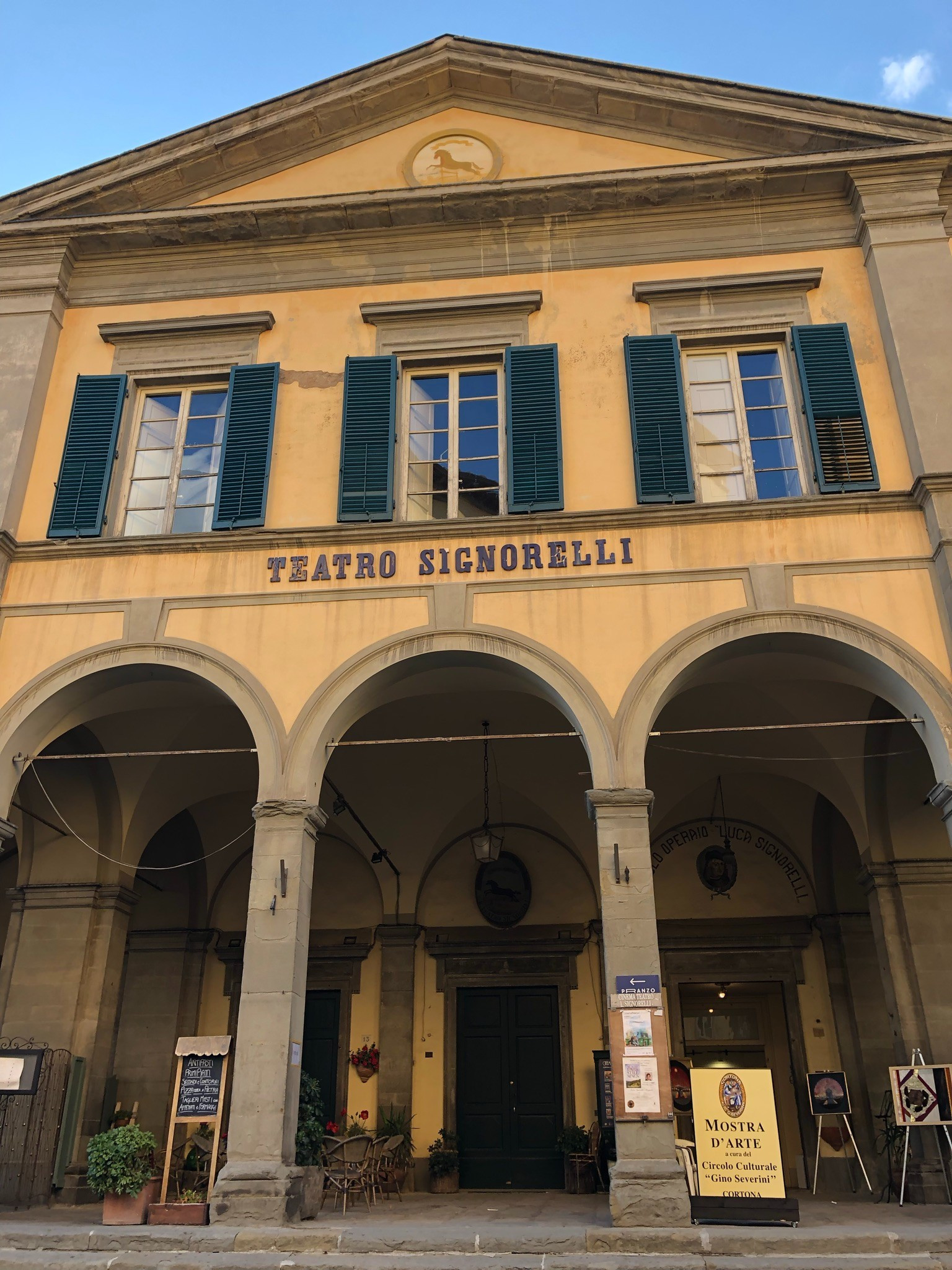 The Signorelli Theatre, Italy