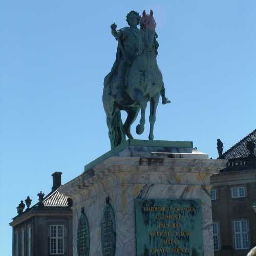 Frederik V statue, Denmark