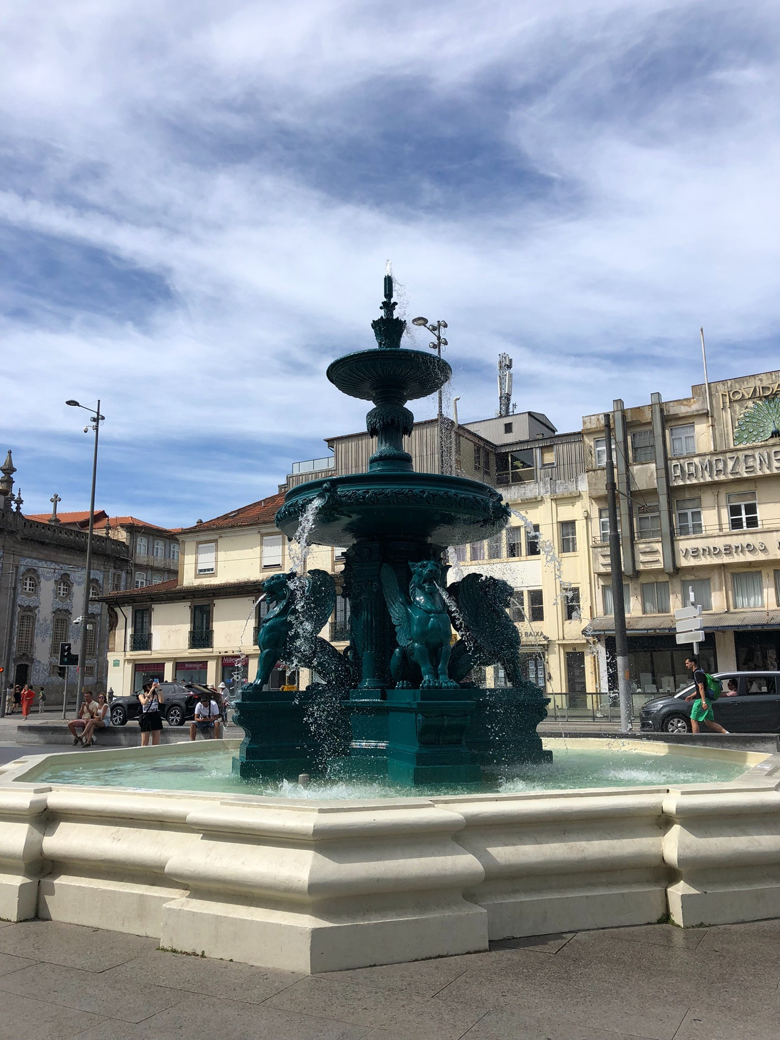 Fountain of the lions, Portugal