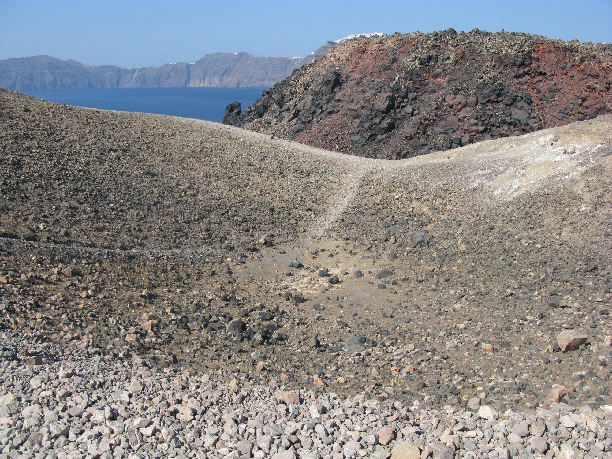 Nea Kameni, Volcano, Греция