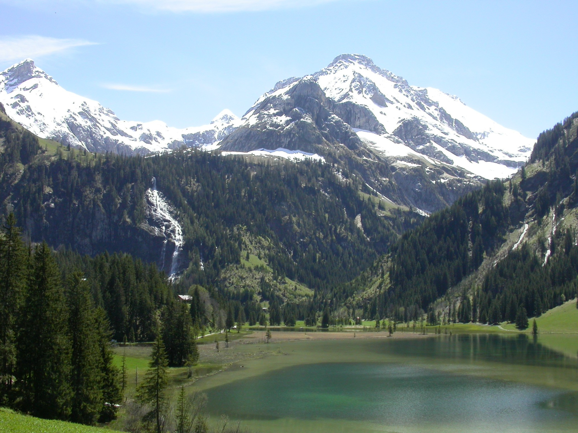 lake near Gstaad