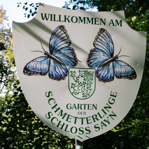 Garten der Schmetterlinge Schloss Sayn, Германия