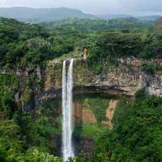 Chamarel Waterfall photo