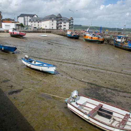 Youghal Harbor at low tide